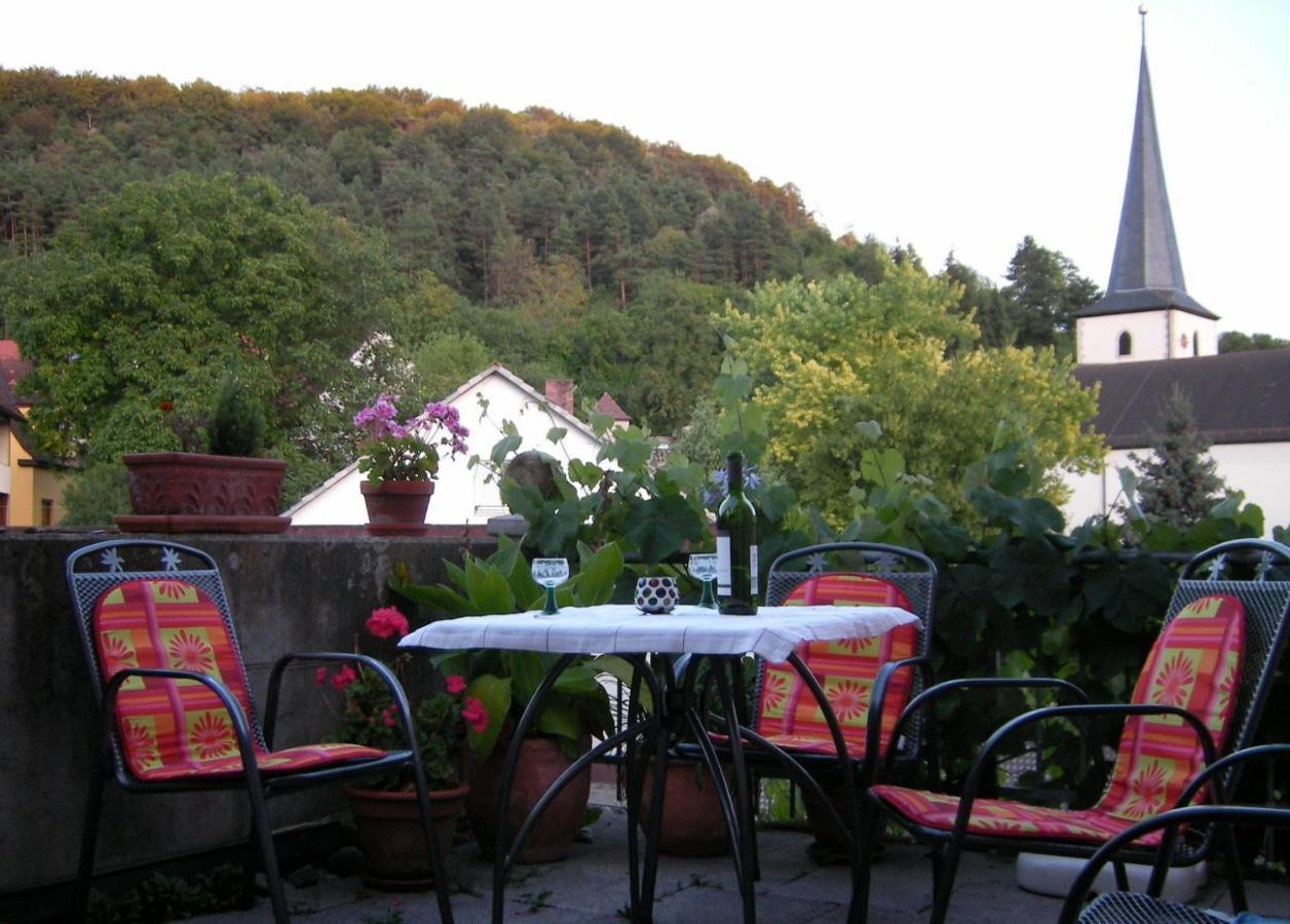 Ferienwohnung Haus Am Singberg Ramsthal Exteriör bild