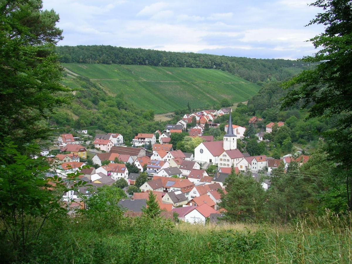 Ferienwohnung Haus Am Singberg Ramsthal Exteriör bild