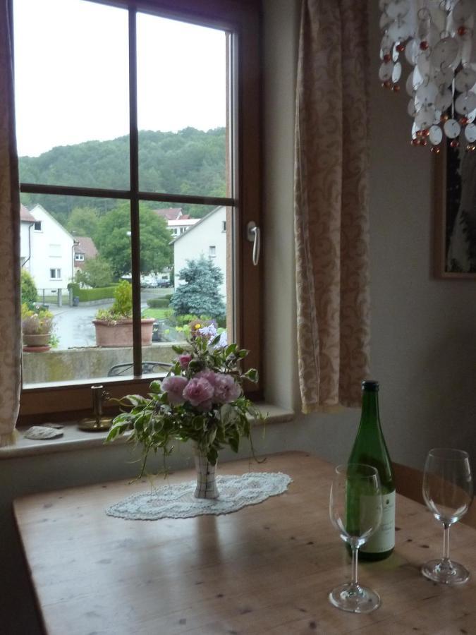 Ferienwohnung Haus Am Singberg Ramsthal Exteriör bild