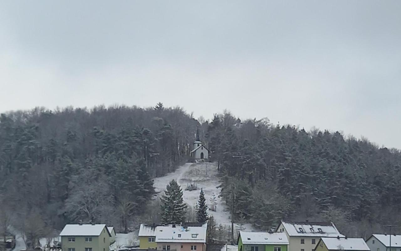 Ferienwohnung Haus Am Singberg Ramsthal Exteriör bild